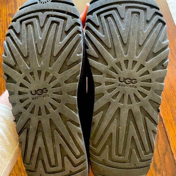 Ugg black suede boots, tall - Picture 3 of 6